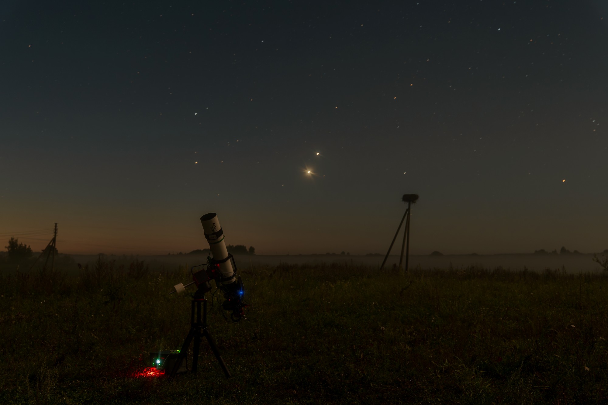 Astrophotography Telescope Setup